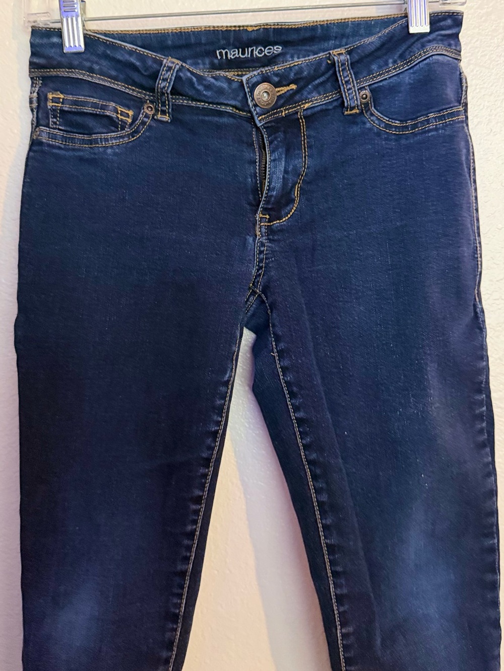 Maurices Dark Blue Skinny Jeans